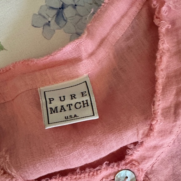 Pink Button-Up Blouse - Picture 2 of 4